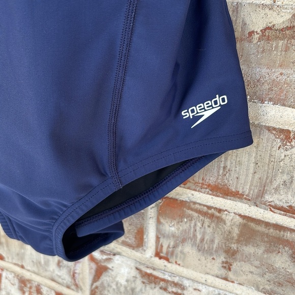 Speedo Women's Dark Blue One Piece Swimsuit - Picture 3 of 11